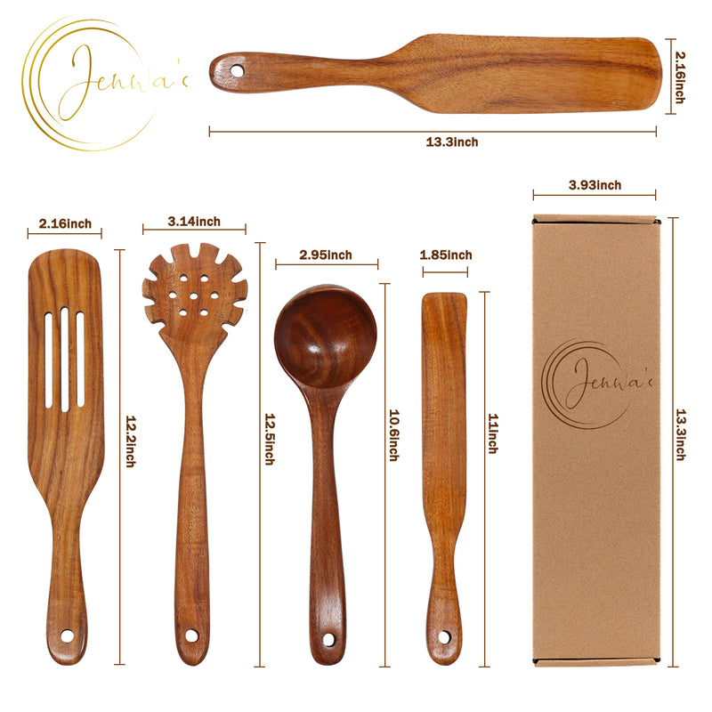 Jenwa's Wood Spurtle Set