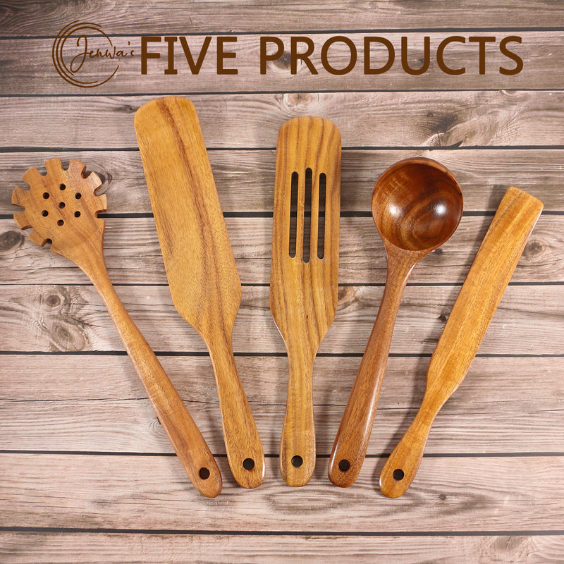 Jenwa's Wood Spurtle Set