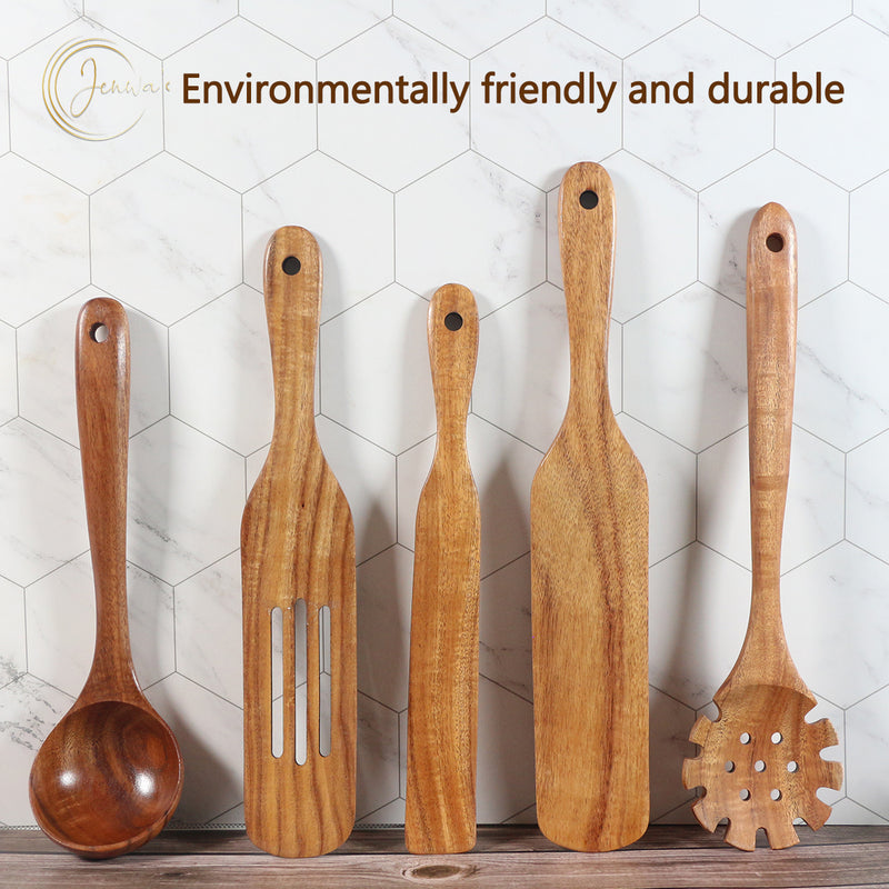 Jenwa's Wood Spurtle Set