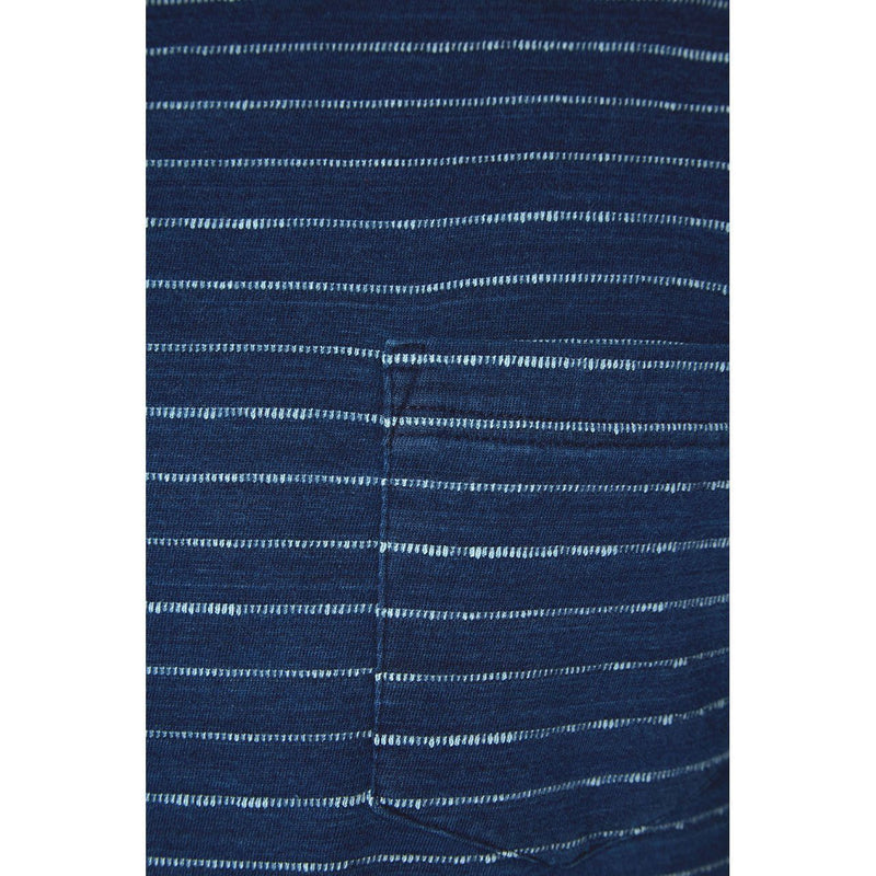 Lucas Indigo Jacquard Tee