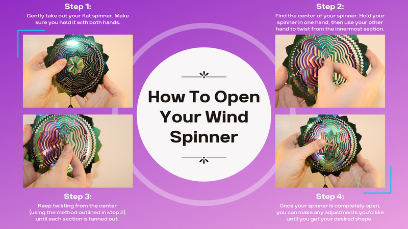 Jenwa's Stainless Steel Wind Spinner