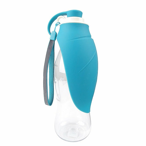 Flip-Up Leaf Portable Pet Water Bottle