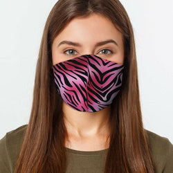 Pink Tiger Face Cover